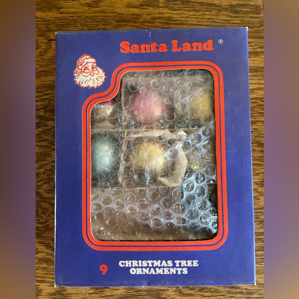 Santa Land Christmas Ornaments Poland Vintage